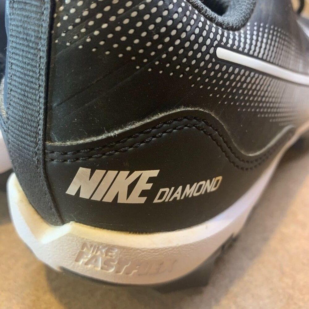 Nike Mens Baseball Cleats Alpha Huarache 4 Keystone Black DJ6524-011 Size US 9 - Picture 11 of 12